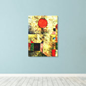 Toile Klee - Balloon rouge (Insitu (Plancher de Bois))