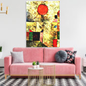 Toile Klee - Balloon rouge (Insitu(Salon))