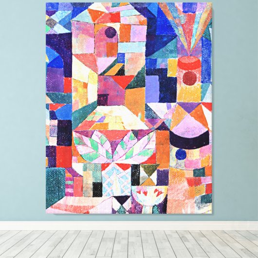 Toile Klee - Burggarten (Insitu (Plancher de Bois))