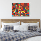 Toile Klee - Château et Soleil (Insitu(Chambre))