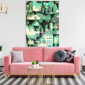 Toile Klee - Cité de rêve (Insitu(Salon))