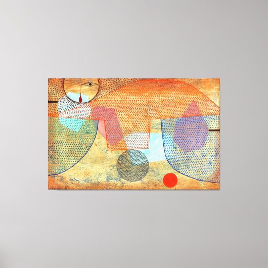 Toile Klee - Coucher de soleil (Recto)