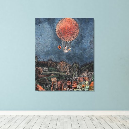 Toile Klee - Der Luftballon (Insitu (Plancher de Bois))