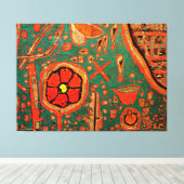 Toile Klee - Efflorescence (Insitu (Plancher de Bois))