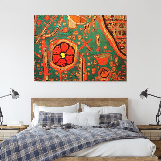 Toile Klee - Efflorescence (Insitu(Chambre))