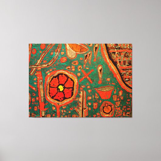 Toile Klee - Efflorescence (Recto)