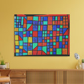 Toile Klee - Façade en verre (Insitu(Salon))