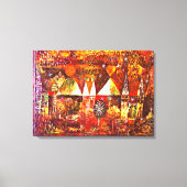 Toile Klee - Festivité Nocturne (Recto)