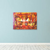 Toile Klee - Festivité Nocturne (Insitu (Plancher de Bois))