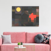 Toile Klee - Feu, Pleine lune, (Insitu(Salon))
