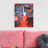 Toile Klee - Fleur d'automne, (Insitu(Salon))