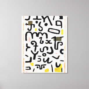 Toile Klee - Gesetz, art abstrait