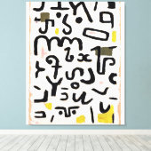 Toile Klee - Gesetz, art abstrait (Insitu (Plancher de Bois))