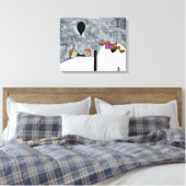 Toile Klee - Hiver, oeuvre populaire, (Insitu(Chambre))