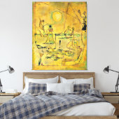 Toile Klee - Ils sont en train de mordre (Insitu(Chambre))
