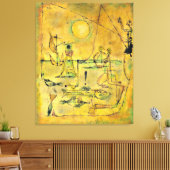 Toile Klee - Ils sont en train de mordre (Insitu(Salon))