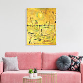 Toile Klee - Ils sont en train de mordre (Insitu(Salon))