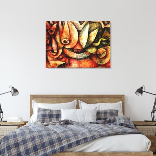 Toile Klee - Indiscrétion (Insitu(Chambre))