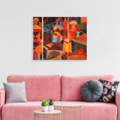 Toile Klee - Jardins du Temple (Insitu(Salon))