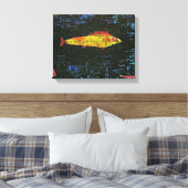 Toile Klee - Le poisson d'or, célèbre peinture, (Insitu(Chambre))