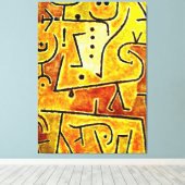 Toile Klee - Manteau rouge (Insitu (Plancher de Bois))