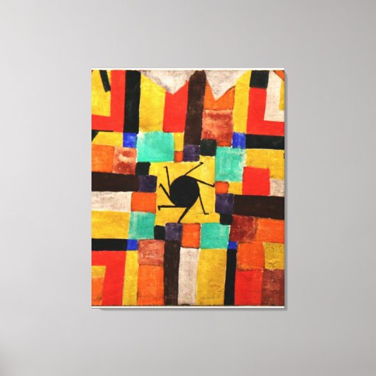 Toile Klee - Musee Aix large (Recto)