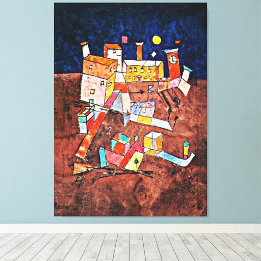 Toile Klee - Partie de G (Insitu (Plancher de Bois))