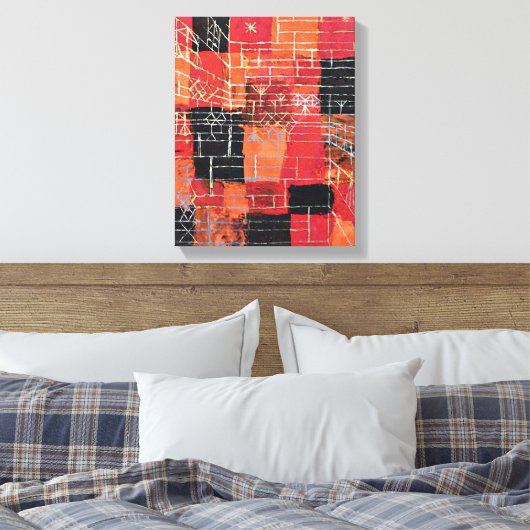 Toile Klee - Perspective de configuration (Insitu(Chambre))