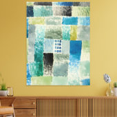 Toile Klee - Première maison dans un règlement (Insitu(Salon))