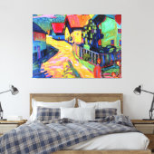 Toile Klee - rue Murnau avec femmes (Insitu(Chambre))