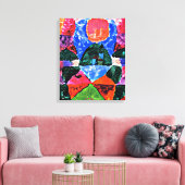 Toile Klee - Une pression de Tegernsee (Insitu(Salon))