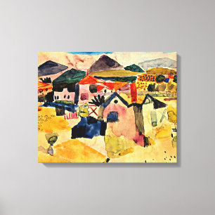 Toile Klee - Vue sur Saint Germain