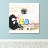 Toile Klint - Evolution No. 5, Groupe VI, Art abstrait (Insitu (Plancher de Bois))