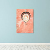 Toile Klint - La colombe n° 10, oeuvre vintage (Insitu (Plancher de Bois))