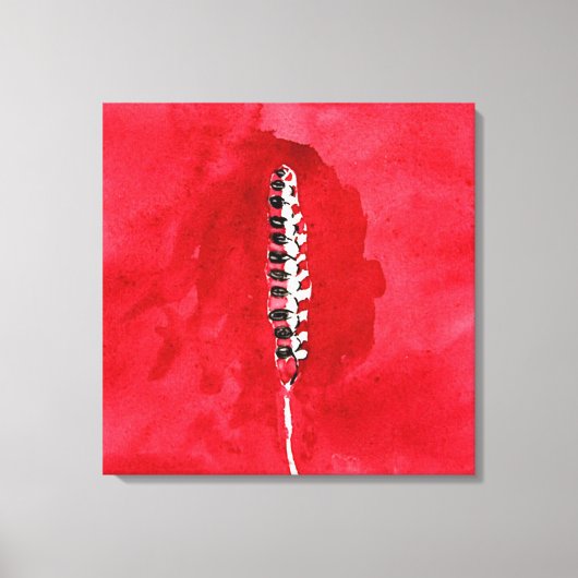 Toile Klint - Sur l'observation des fleurs et des arbres (Recto)