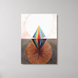 Toile Klint - The Swan, no 12, oeuvre d'art abstraite
