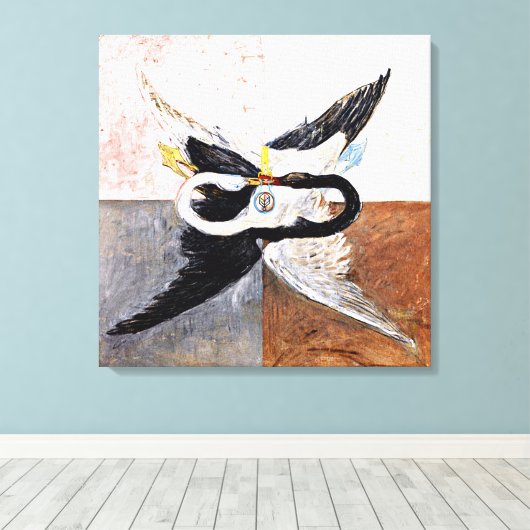 Toile Klint - The Swan, no 24, Groupe 1X SUW (Insitu (Plancher de Bois))