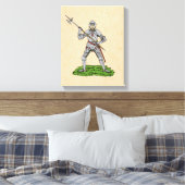 Toile Knight anglais du XVe siècle (Insitu(Chambre))