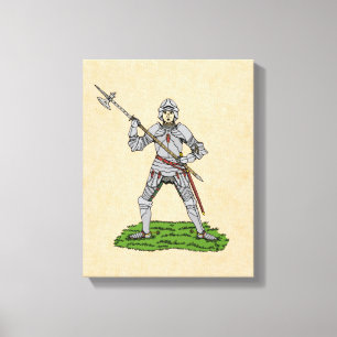 Toile Knight anglais du XVe siècle