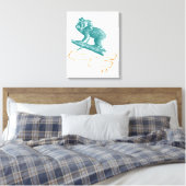 Toile Koala avec bébé (Insitu(Chambre))