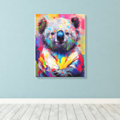 Toile Koala Bear Animal Discovery Adventure Nature (Insitu (Plancher de Bois))