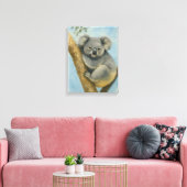 Toile Koala Calm - Aquarelle Faune (Insitu(Salon))