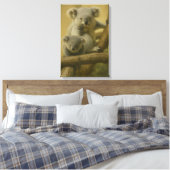 Toile Koala Companions - Tender Wildlife Art Print (Insitu(Chambre))