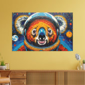 TOILE KOALA DANS L'ESPACE-2 (Insitu(Salon))