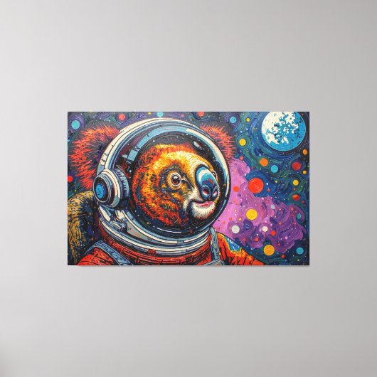 TOILE KOALA DANS L'ESPACE-3 (Recto)