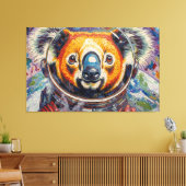TOILE KOALA DANS L'ESPACE-4 (Insitu(Salon))