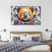 TOILE KOALA DANS L'ESPACE-4 (Insitu(Chambre))