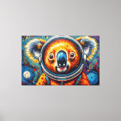 TOILE KOALA DANS L'ESPACE-5 (Recto)