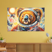 TOILE KOALA DANS L'ESPACE-7 (Insitu(Salon))