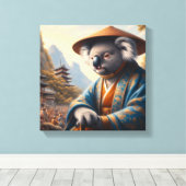 Toile Koala Japon Ancien (Insitu (Plancher de Bois))